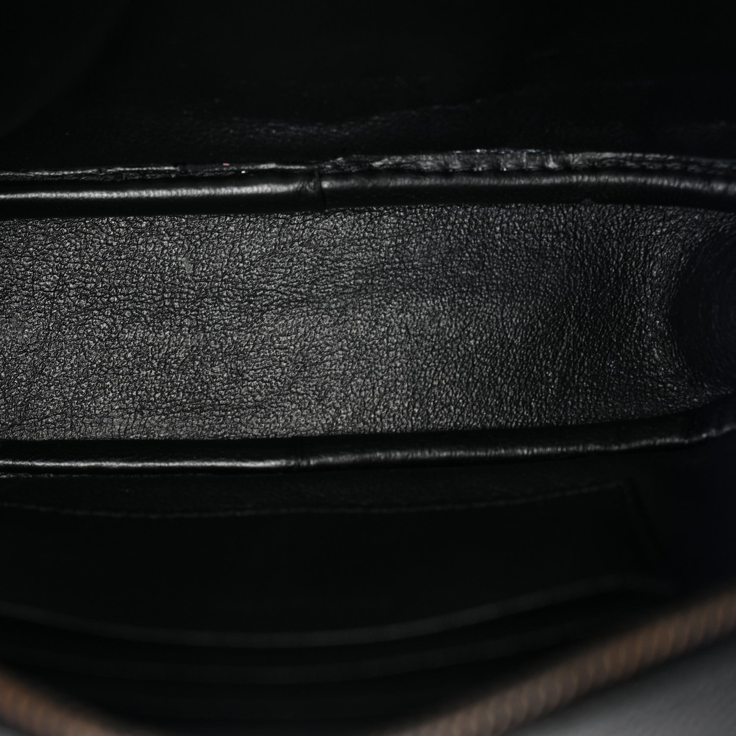 Saint Laurent Grain De Poudre Matelasse Monochrome Monogram Mini Lou Camera Bag Black 11 of 12