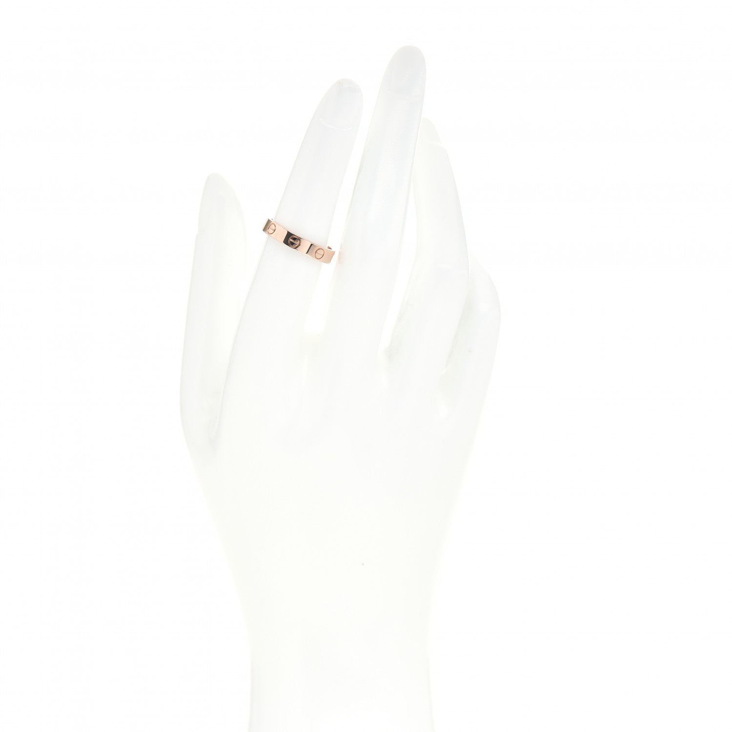 Cartier 18K Pink Gold 3.5mm LOVE Wedding Band Ring 52 6 2 of 5