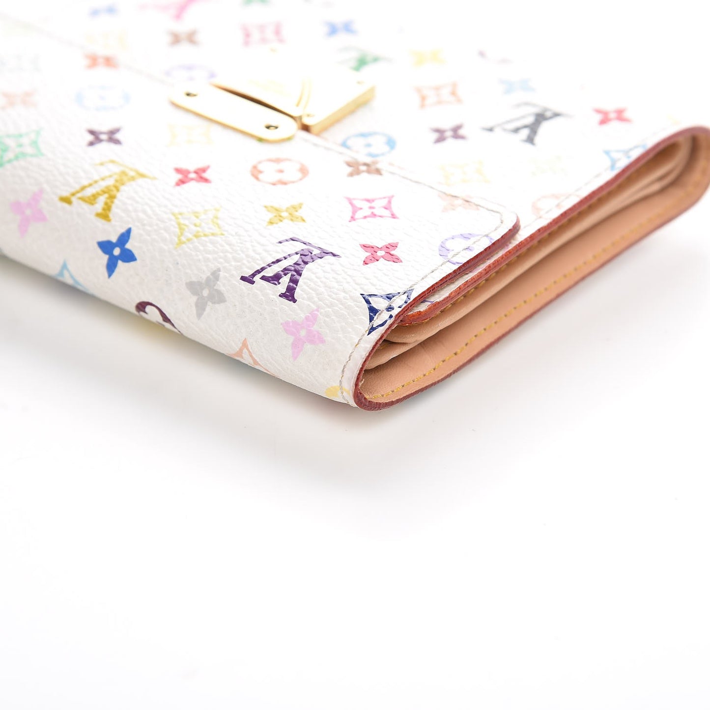 Monogram Multicolor Koala Wallet White