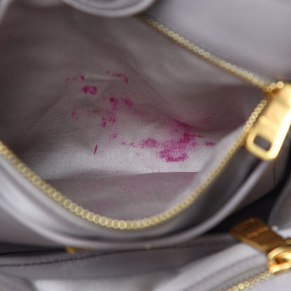 Miu Miu Nappa Matelasse Tote Pomice 15 of 15