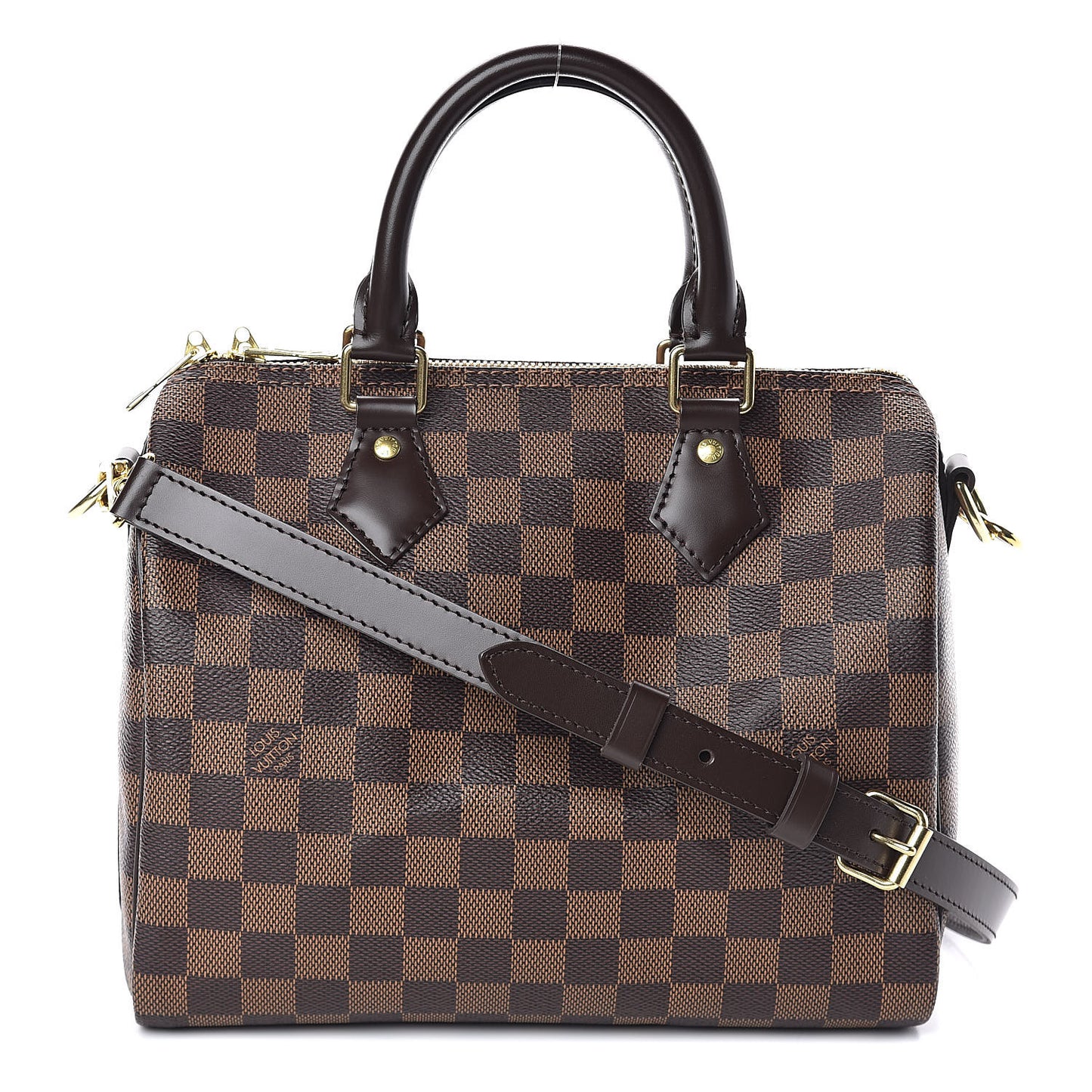 Damier Ebene Speedy Bandouliere 25