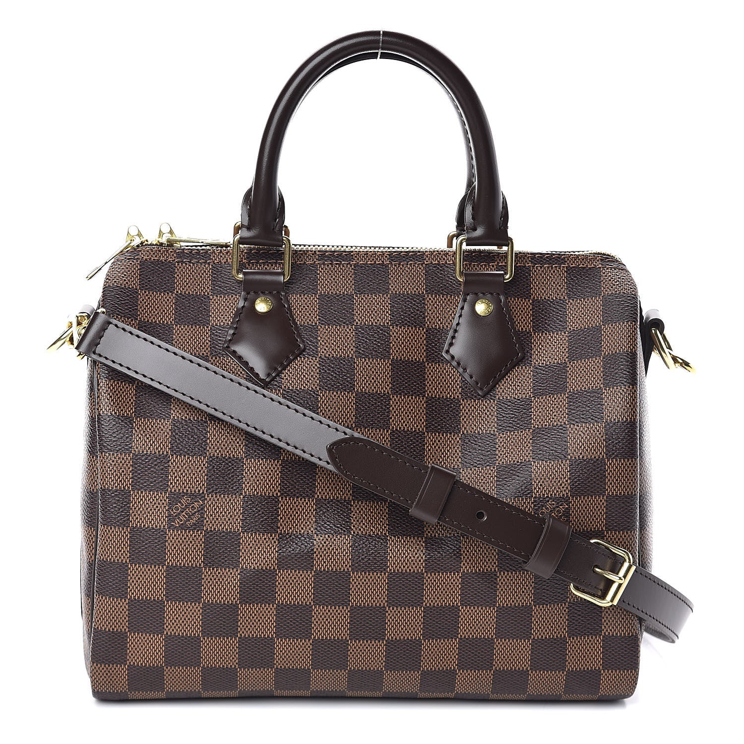 Louis Vuitton Damier Ebene Speedy Bandouliere 25 1 of 10