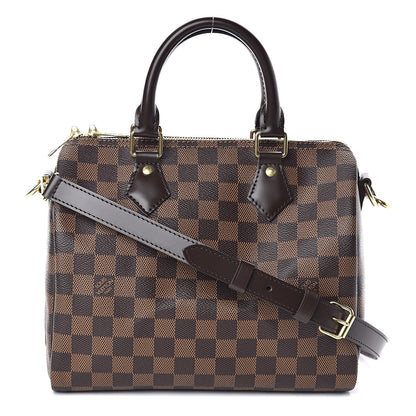 Louis Vuitton Damier Ebene Speedy Bandouliere 25 1 of 10