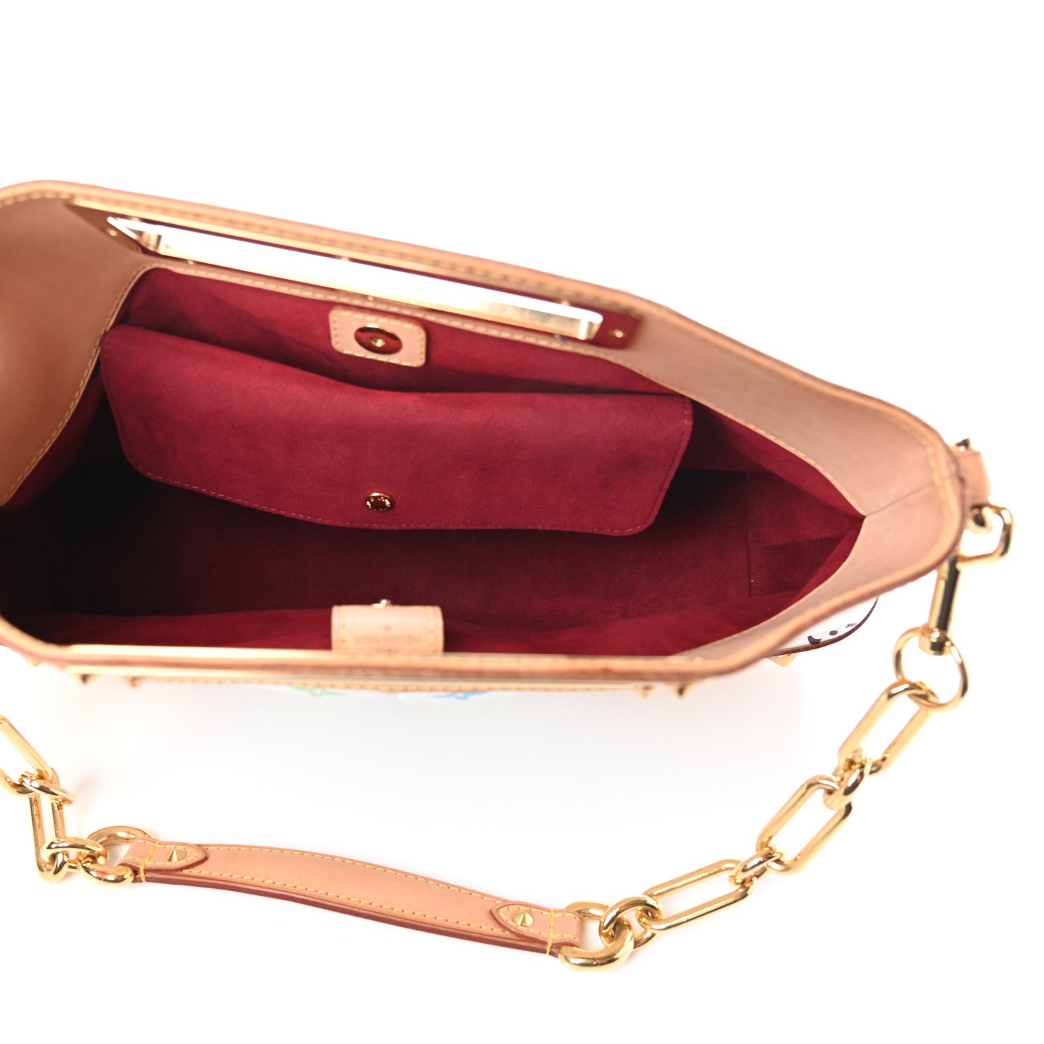 Louis Vuitton Monogram Multicolor Judy MM White 5 of 9