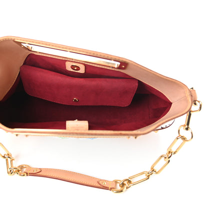 Louis Vuitton Monogram Multicolor Judy MM White 5 of 9