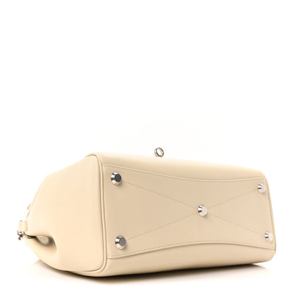 Balenciaga Smooth Calfskin Small Bel Air Carry All Bag Soya 4 of 9