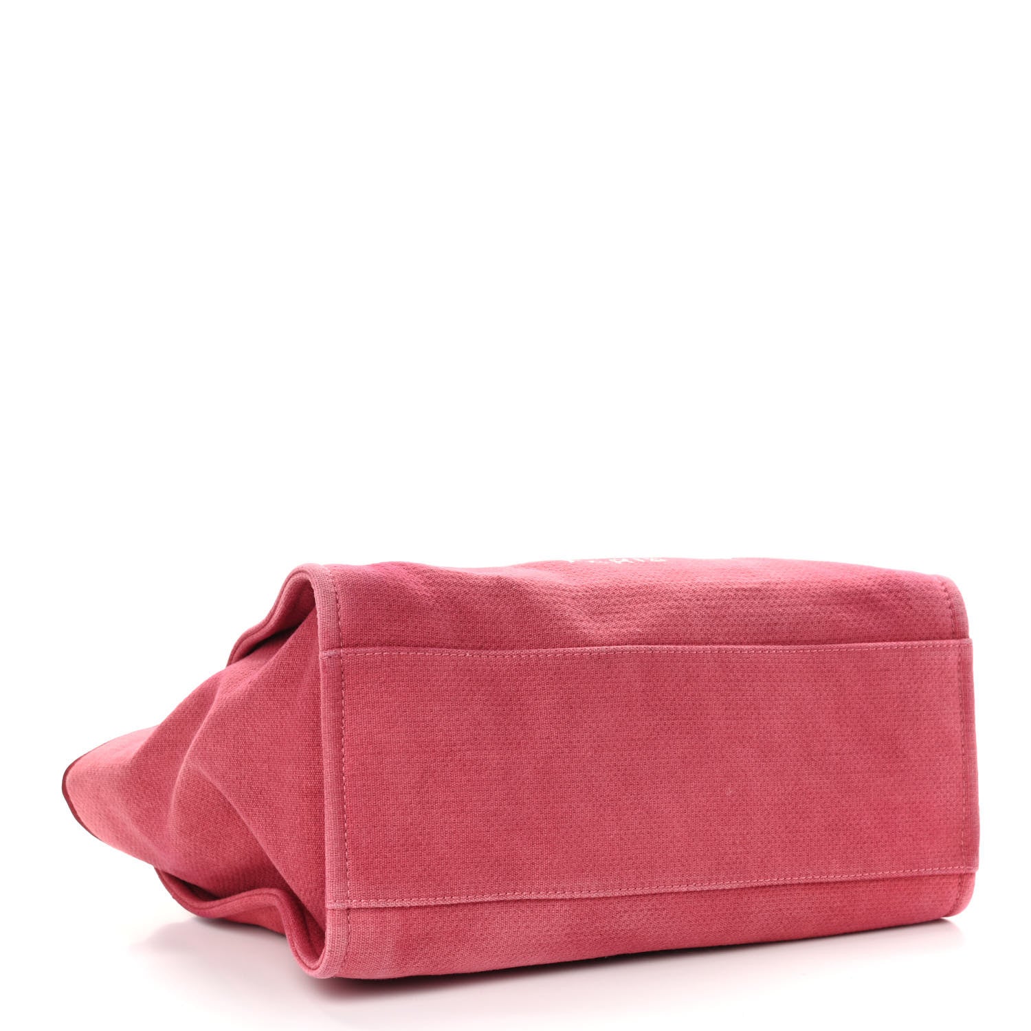 Chanel Canvas Medium Deauville Tote Red 4 of 10