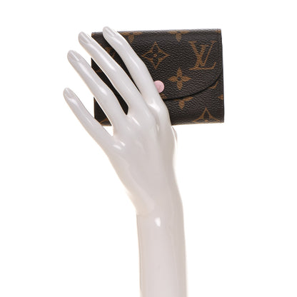 Louis Vuitton Monogram Rosalie Coin Purse Rose Ballerine 2 of 8