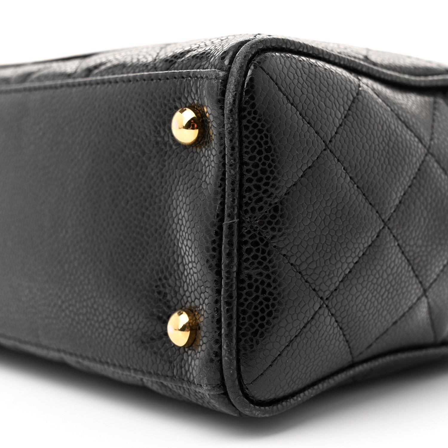 Chanel Caviar Quilted Small Bowler Black 10 of 13