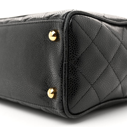Chanel Caviar Quilted Small Bowler Black 10 of 13