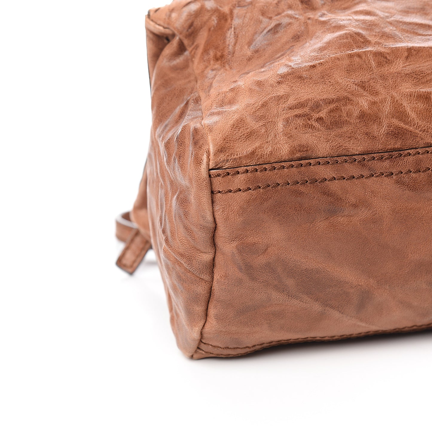 Tumbled Sheepskin Mini Pandora Brown