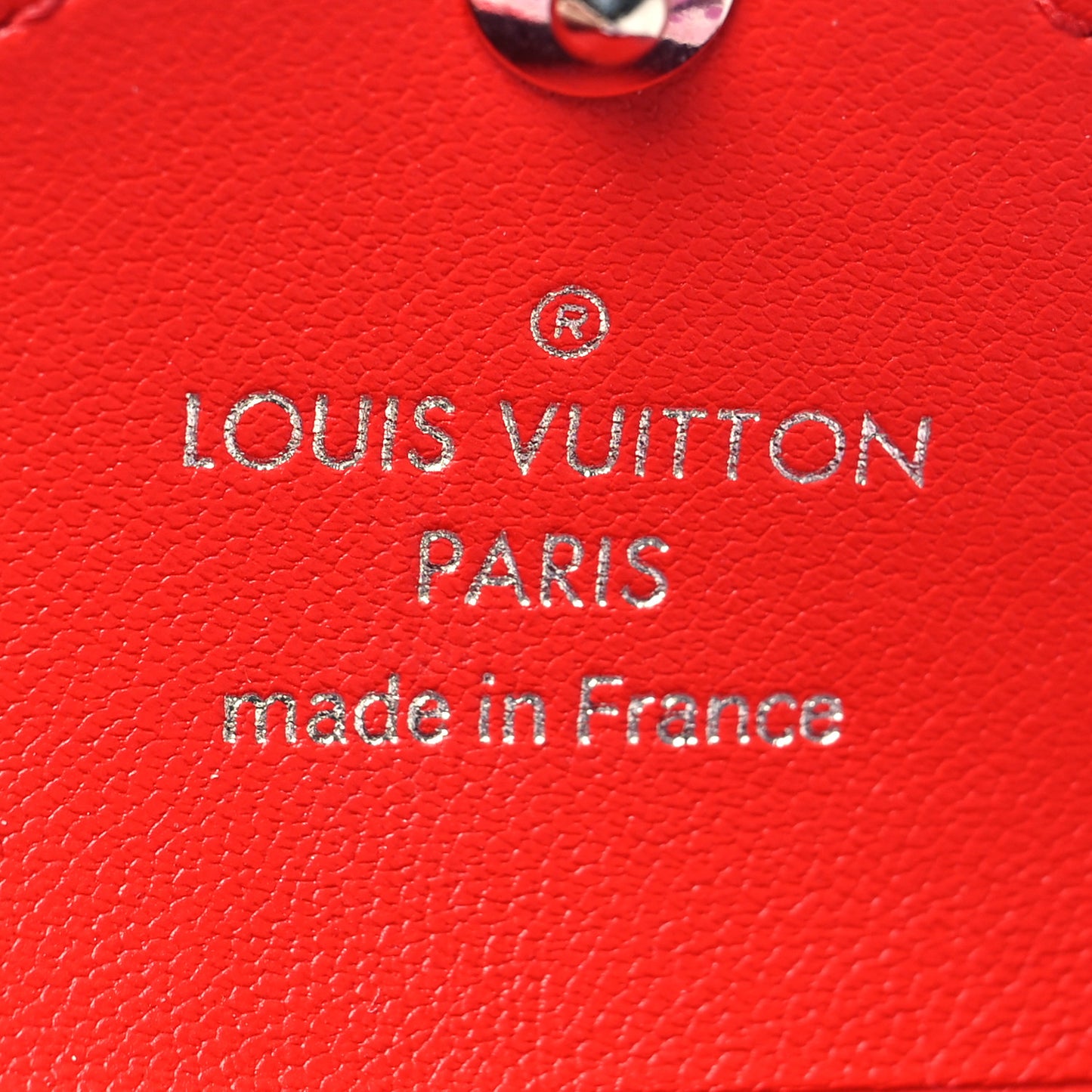 Monogram Escale Small Kirigami Pochette Insert Red