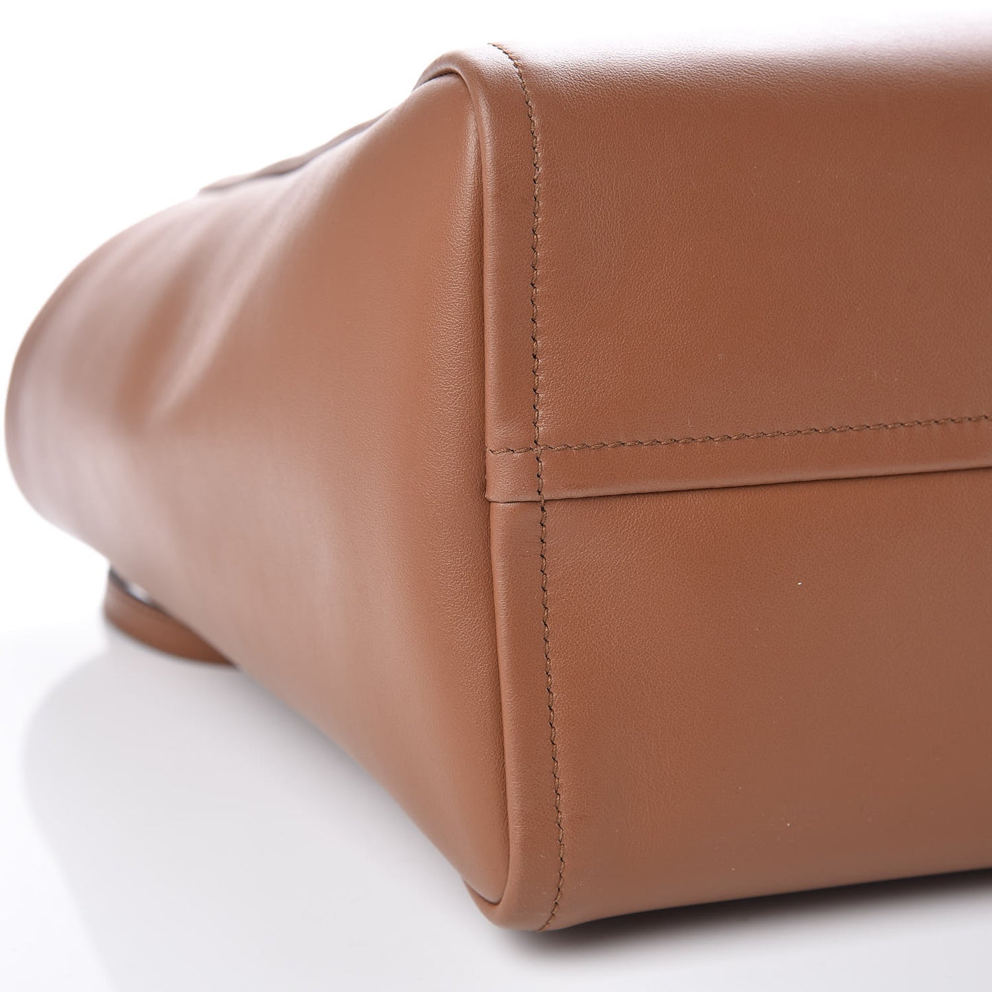 Calfskin Large Concept Shopper Tote Cuoio