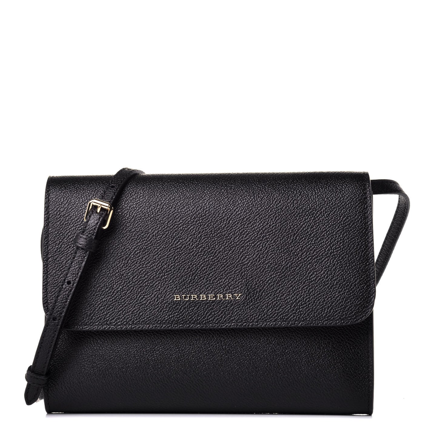 Grainy Calfskin Small Loxley Crossbody Black