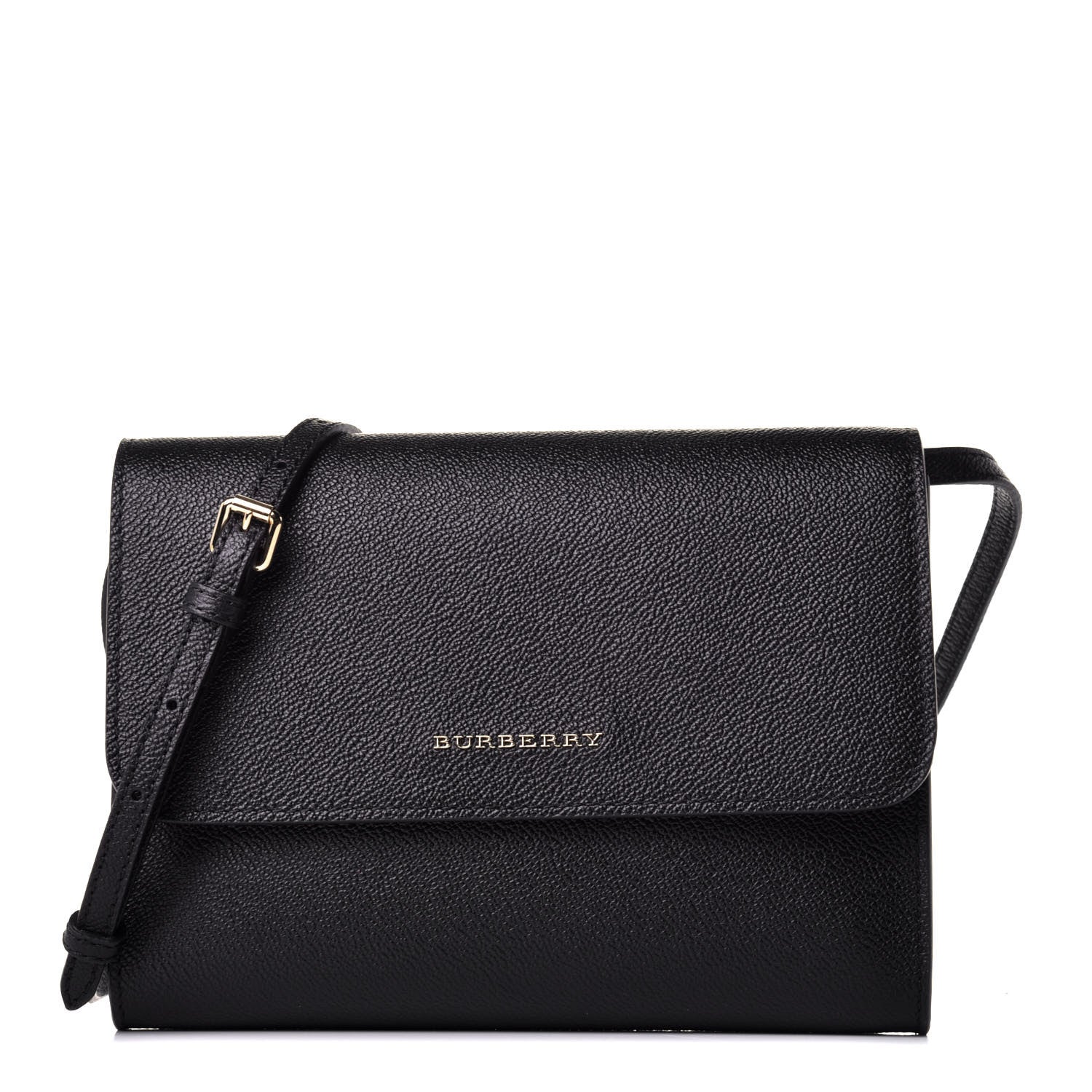 Burberry Grainy Calfskin Small Loxley Crossbody Black 1 of 8