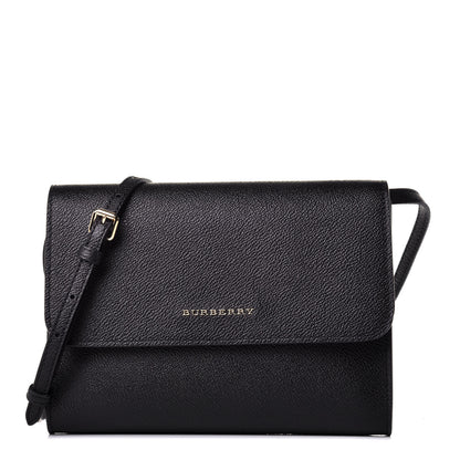 Burberry Grainy Calfskin Small Loxley Crossbody Black 1 of 8