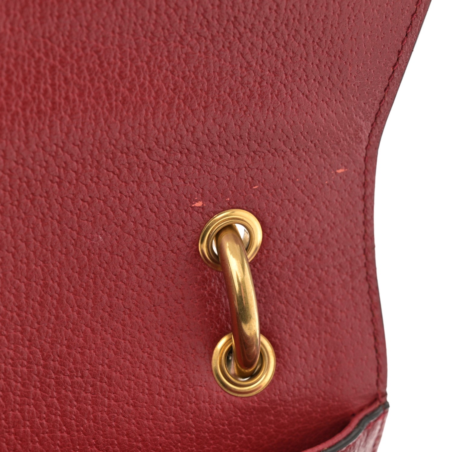 Gucci GG Supreme Monogram Small Queen Margaret Top Handle Bag Red 11 of 13
