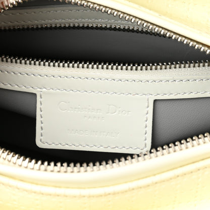 Christian Dior Patent Micro-Cannage Medium Lady Dior White 6 of 11