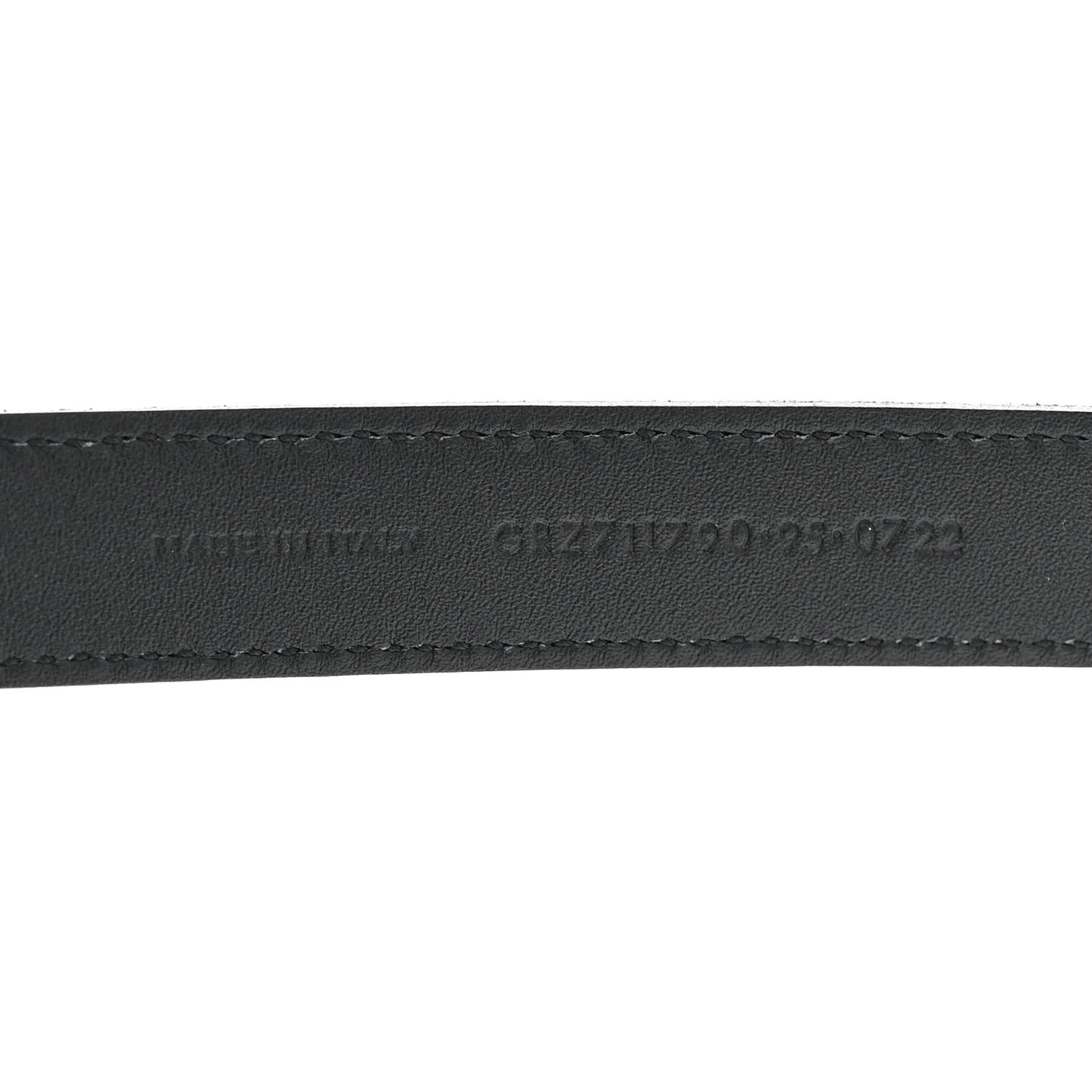 Calfskin Monogram Cassandre 95 38 Belt Black