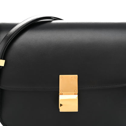 Celine Box Calfskin Medium Classic Box Flap Bag Black 8 of 12