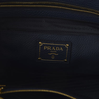 Prada Vitello Daino Tote Bluette 9 of 10