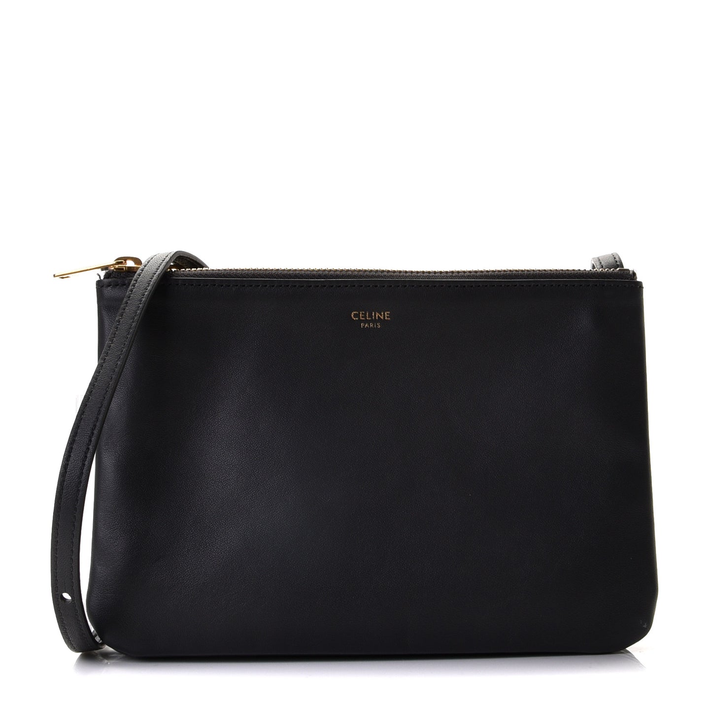 Lambskin Small Trio Crossbody Bag Grey