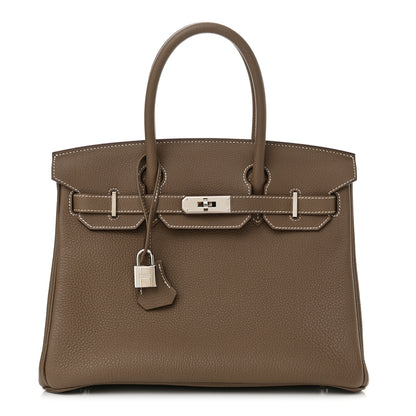 Hermes Togo Birkin 30 Etoupe 1 of 12