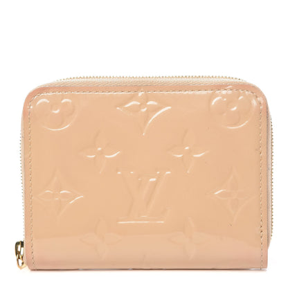 Louis Vuitton Vernis Zippy Coin Purse Beige Poudre 1 of 12