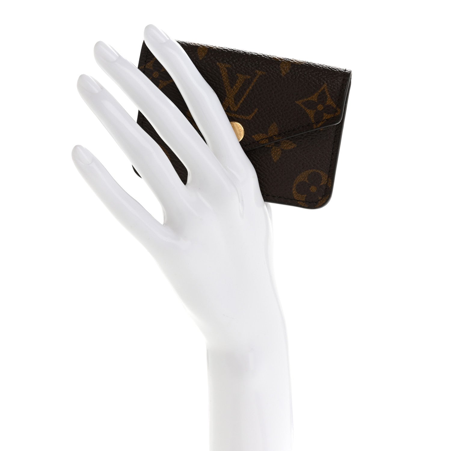 Louis Vuitton Monogram Felicie Strap & Go Card Case 2 of 6