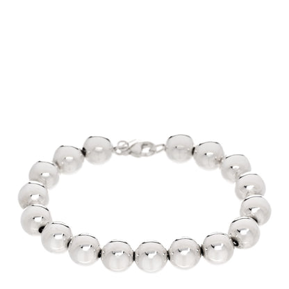 Tiffany Sterling Silver 10mm HardWear Ball Bracelet 1 of 4
