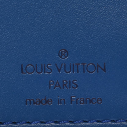 Louis Vuitton Calfskin Luggage Tag Blue 3 of 3