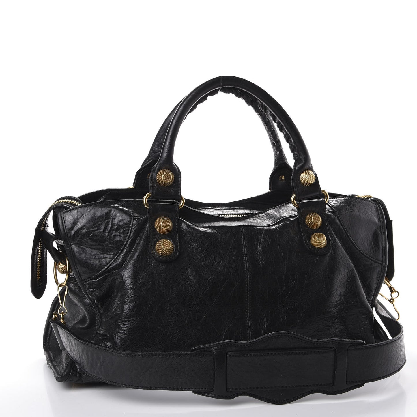 Agneau Giant 21 Gold Hardware Part Time Black
