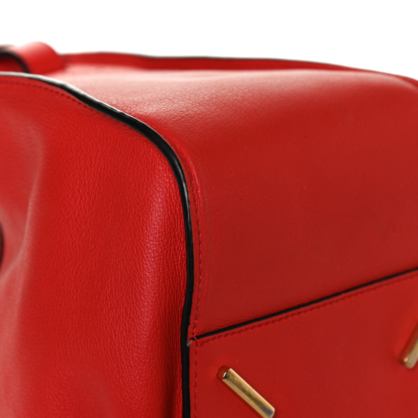 Calfskin Small Hammock Shoulder Bag Red