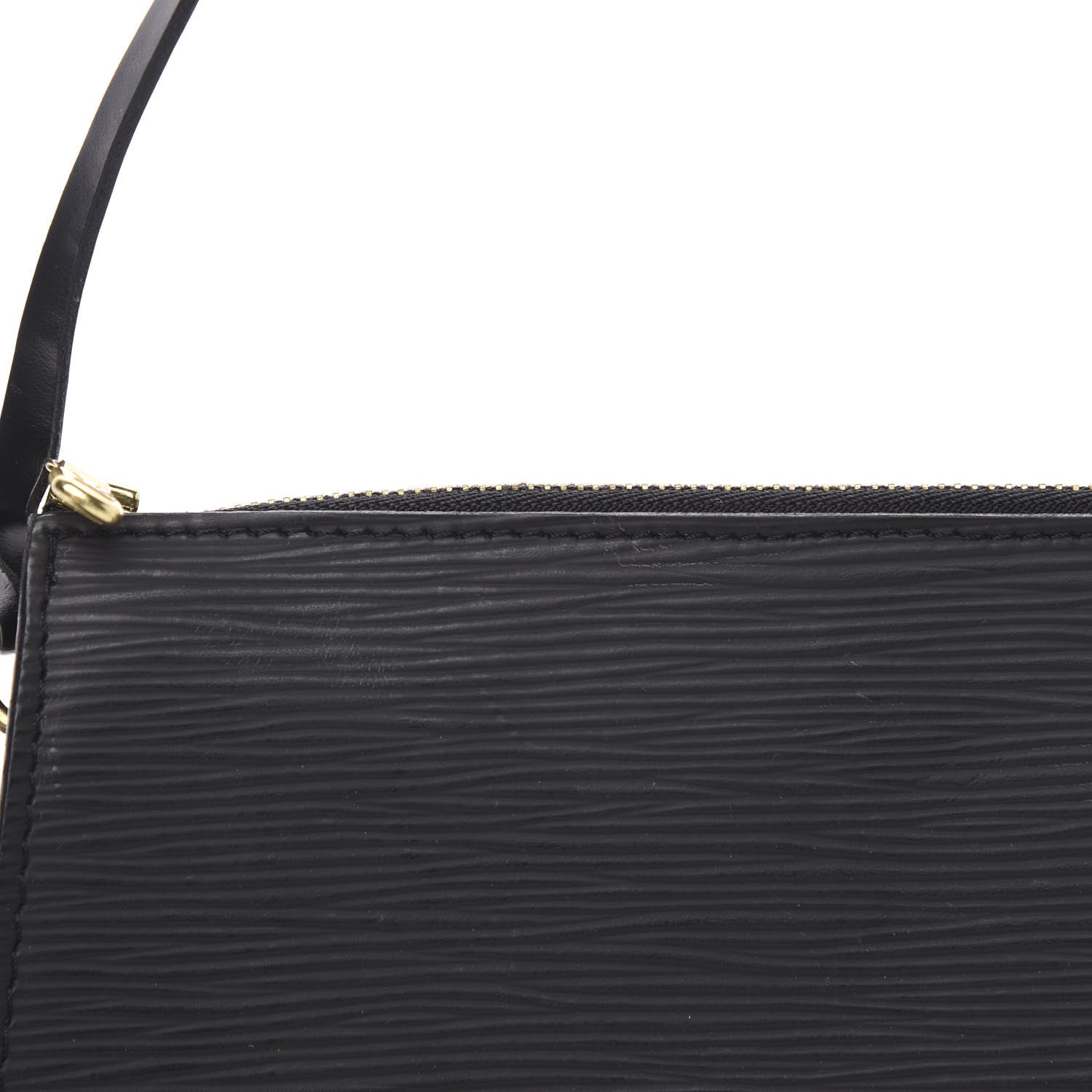 Louis Vuitton Epi Pochette Accessories 24 Black 10 of 11