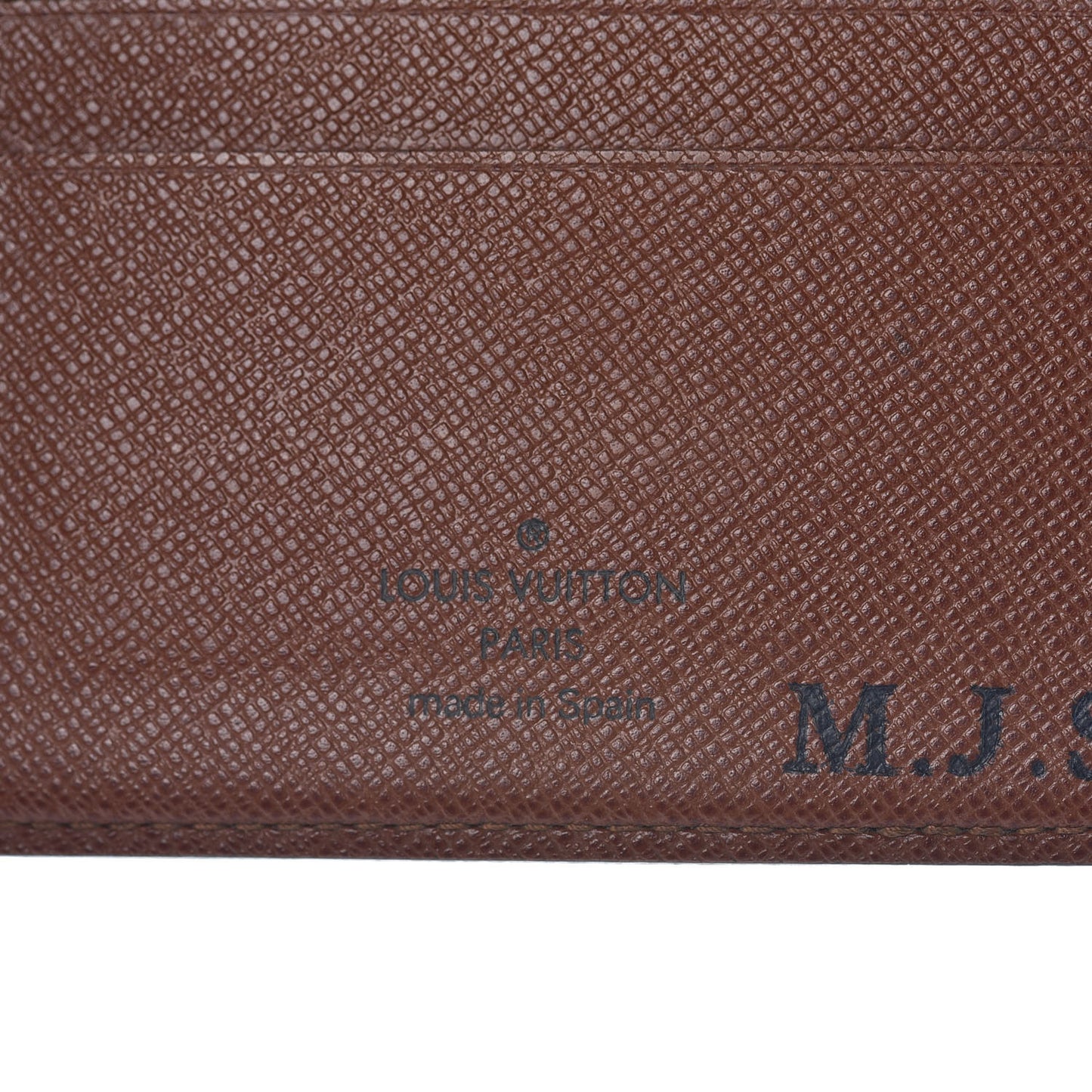 Monogram Mens Porte-Billets 3 Card Billfold Wallet