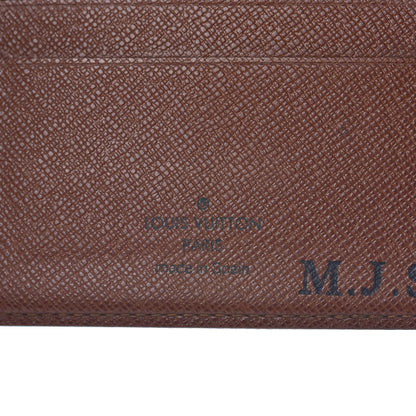 Louis Vuitton Monogram Mens Porte-Billets 3 Card Billfold Wallet 6 of 13