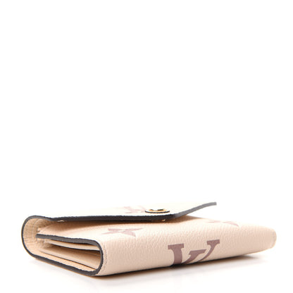 Louis Vuitton Empreinte Monogram Giant Victorine Wallet Creme Bois De Rose 4 of 7