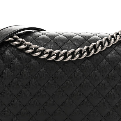 Chanel Caviar Quilted New Medium Boy Flap Black 8 of 11