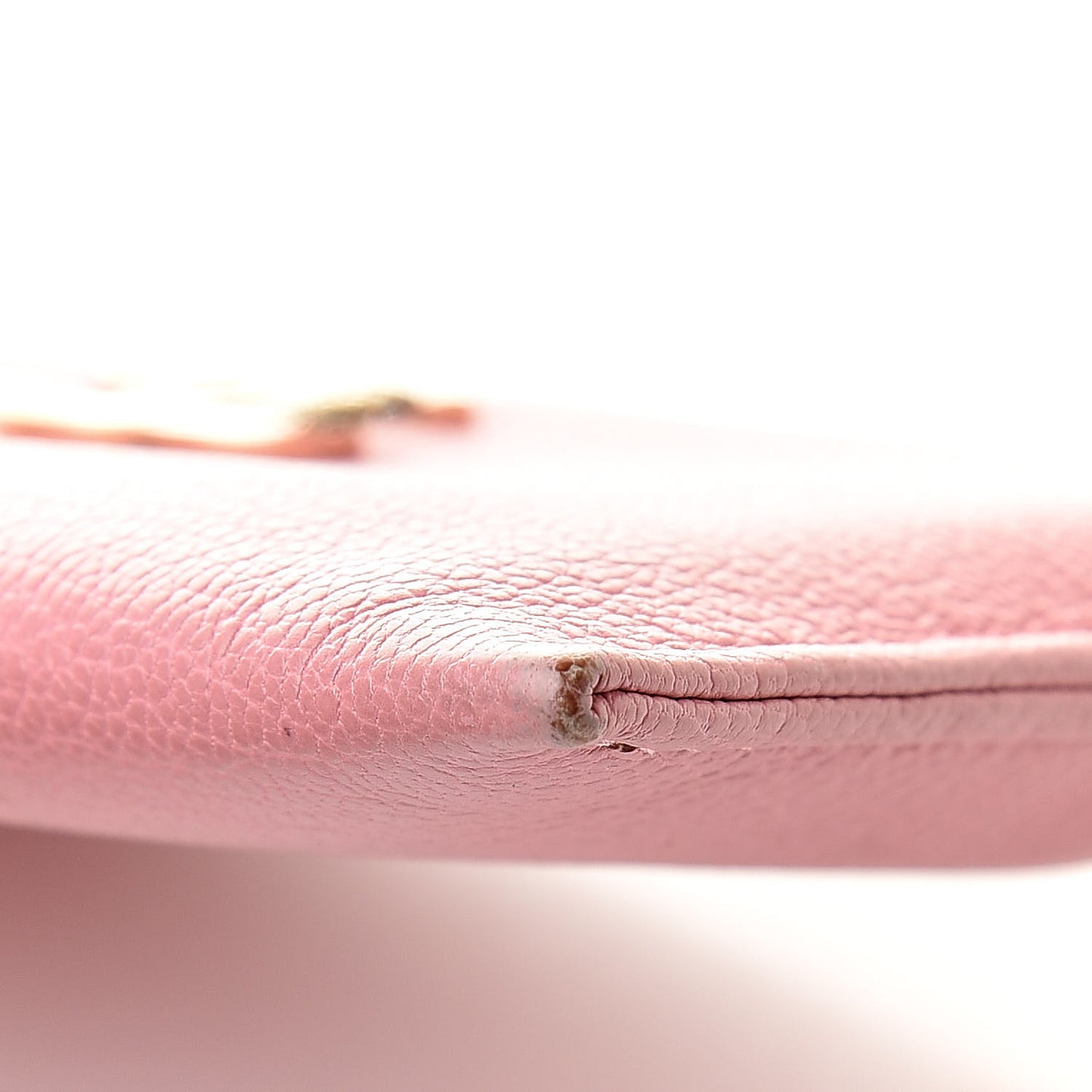 Goatskin CC Card Holder Pink