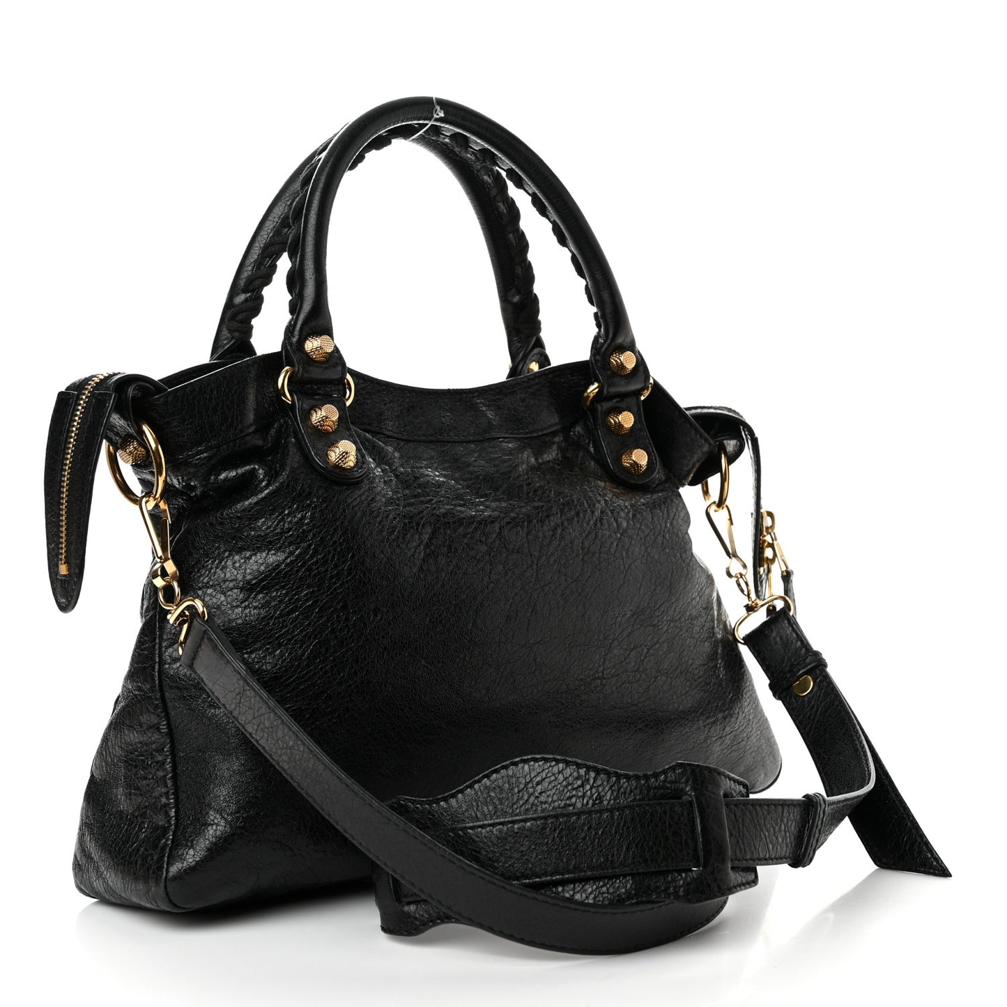 Agneau Giant 12 Gold Hardware Town Black