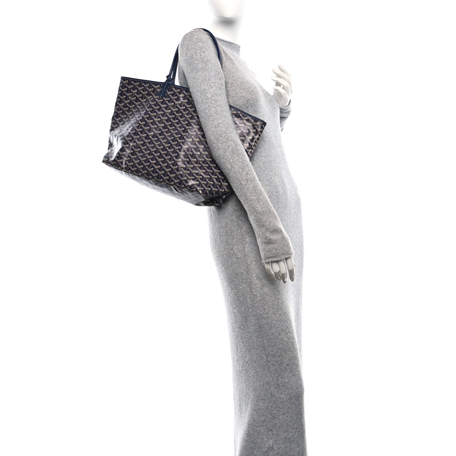 Goyard Goyardine Saint Louis PM Navy 2 of 11