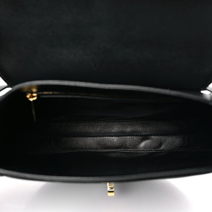 Celine Grained Calfskin Medium Besace 16 Black 5 of 9
