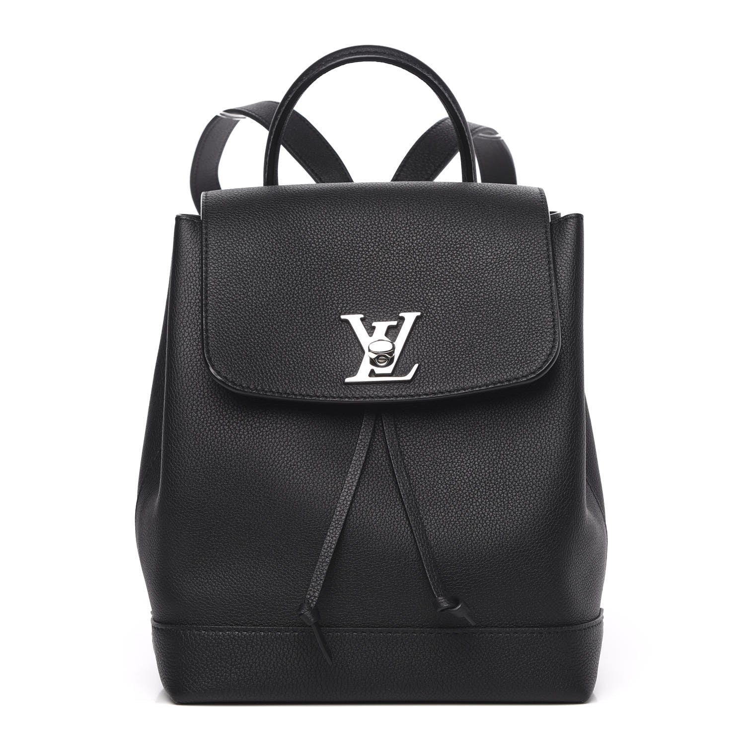 Louis Vuitton Calfskin Lockme Backpack Black 1 of 10