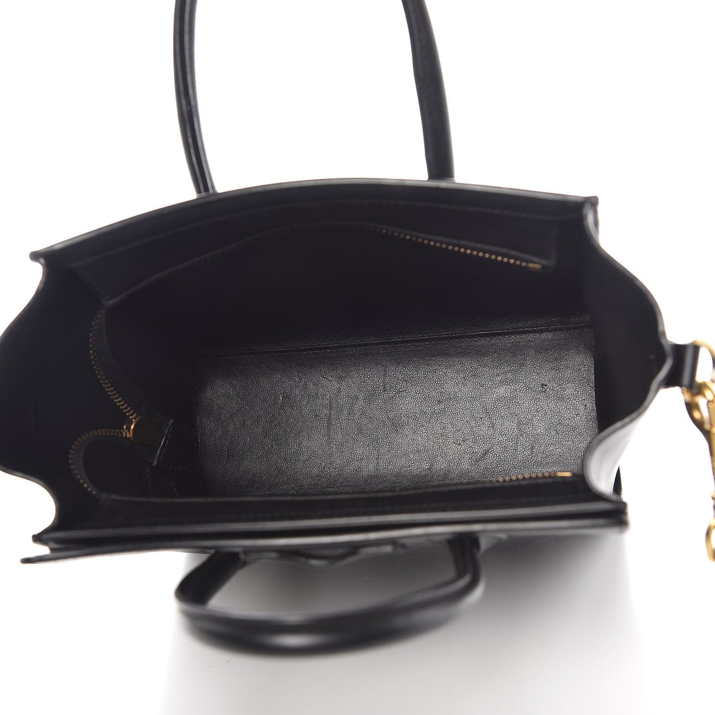 Smooth Calfskin Nano Luggage Black