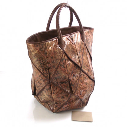 Bottega Veneta Python Origami Tote 3 of 10