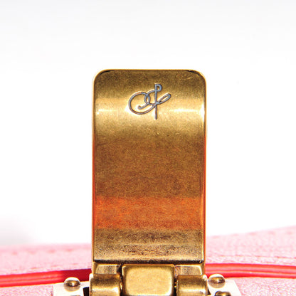 Proenza Schouler Lux Leather PS1 Pochette Clutch Coral 6 of 10