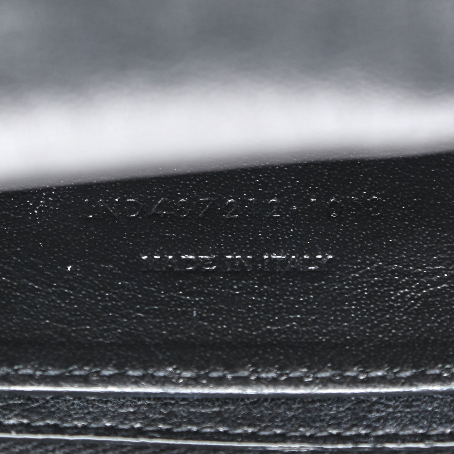 Saint Laurent Sheepskin Matelasse Chevron Monogram Large College Satchel Black 9 of 9