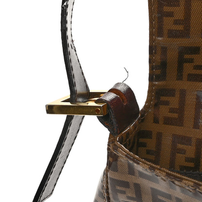 Fendi Vinyl Zucchino Baguette Tobacco 10 of 11