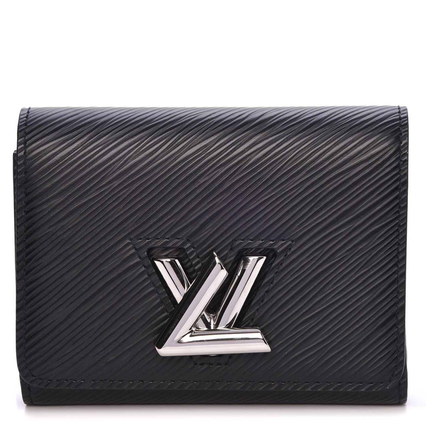 Epi Twist Compact Wallet Black