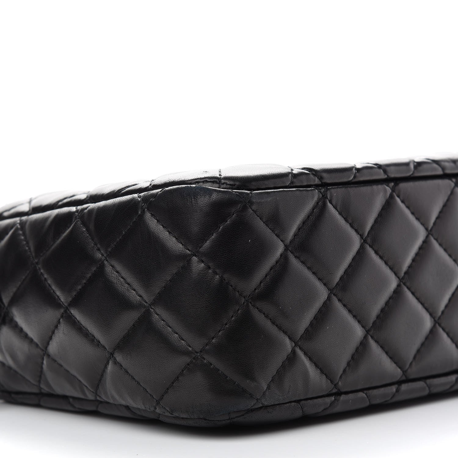 Chanel Lambskin Quilted Medium Camera Case Black 8 of 9